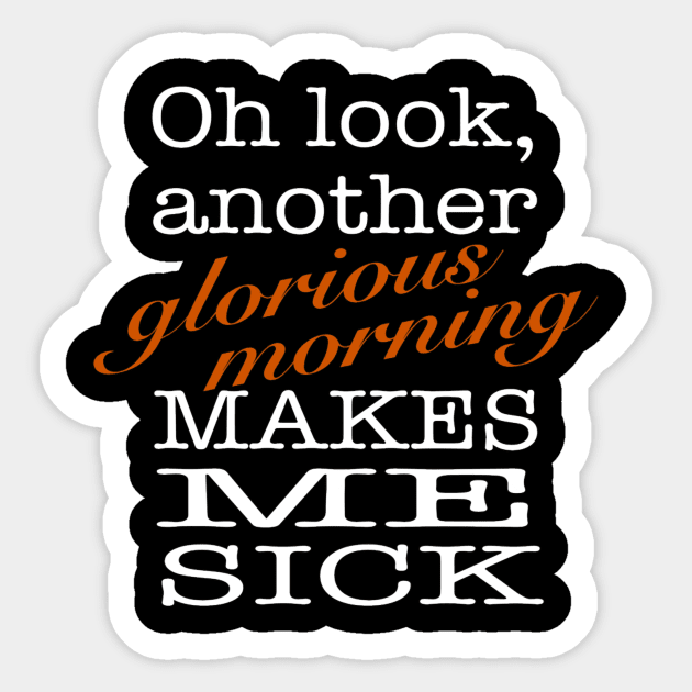 Glorious Morning Sticker by gallaugherus